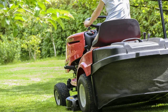 mowing the grass, gardening, lawn, garden, care, lawnmower, tractor, woman mowing, green, summer, relaxation, automation, machine, nature, garden accessories, hobby, grass. Reliable lawn care staff: five scored interview questions