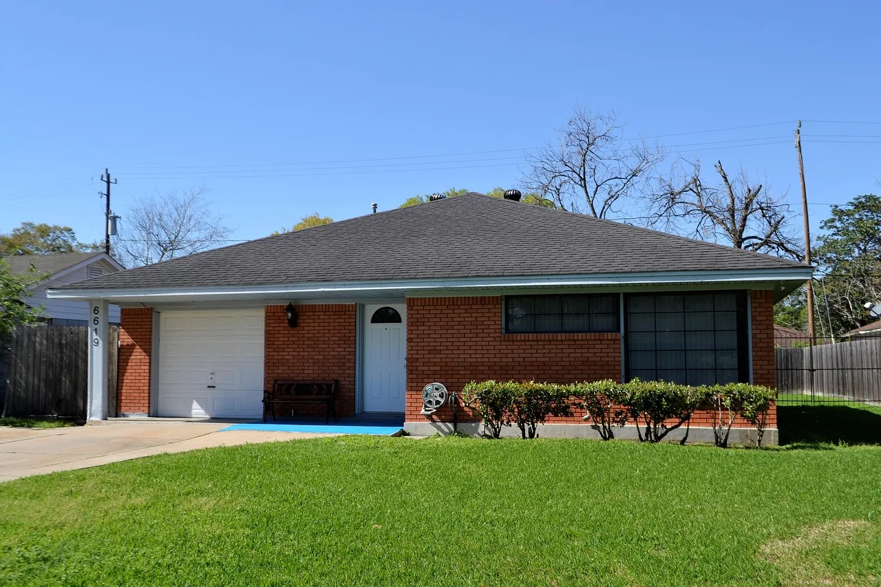 house, lawn, family, architecture, yard, single family home, real-estate, lawn care, mower, suburban, neighborhood, home, estate, exterior, residential, property, front, residence, building, landscape, luxury, mortgage, grass, driveway, single, real, blue, lifestyle, roof, garage, sky, entrance, dwelling, tree, american, concrete, houston, texas, home insurance, insurance, window, summer, spring, clear sky, southwest, design, hedges, front door, vent, destination, natural, nature, outdoors, sunny, blue door, blue garage, blue care, lawn care, lawn care, lawn care, lawn care, lawn care. How to start a lawn care route: first thirty stops as a field test
