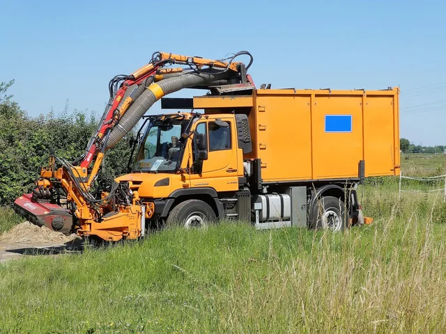 lawn mower, truck, vehicle, machine, piston, work vehicle, countryside, landscape. Texas and Ohio mowing route pricing compared, fuel, labor and season length