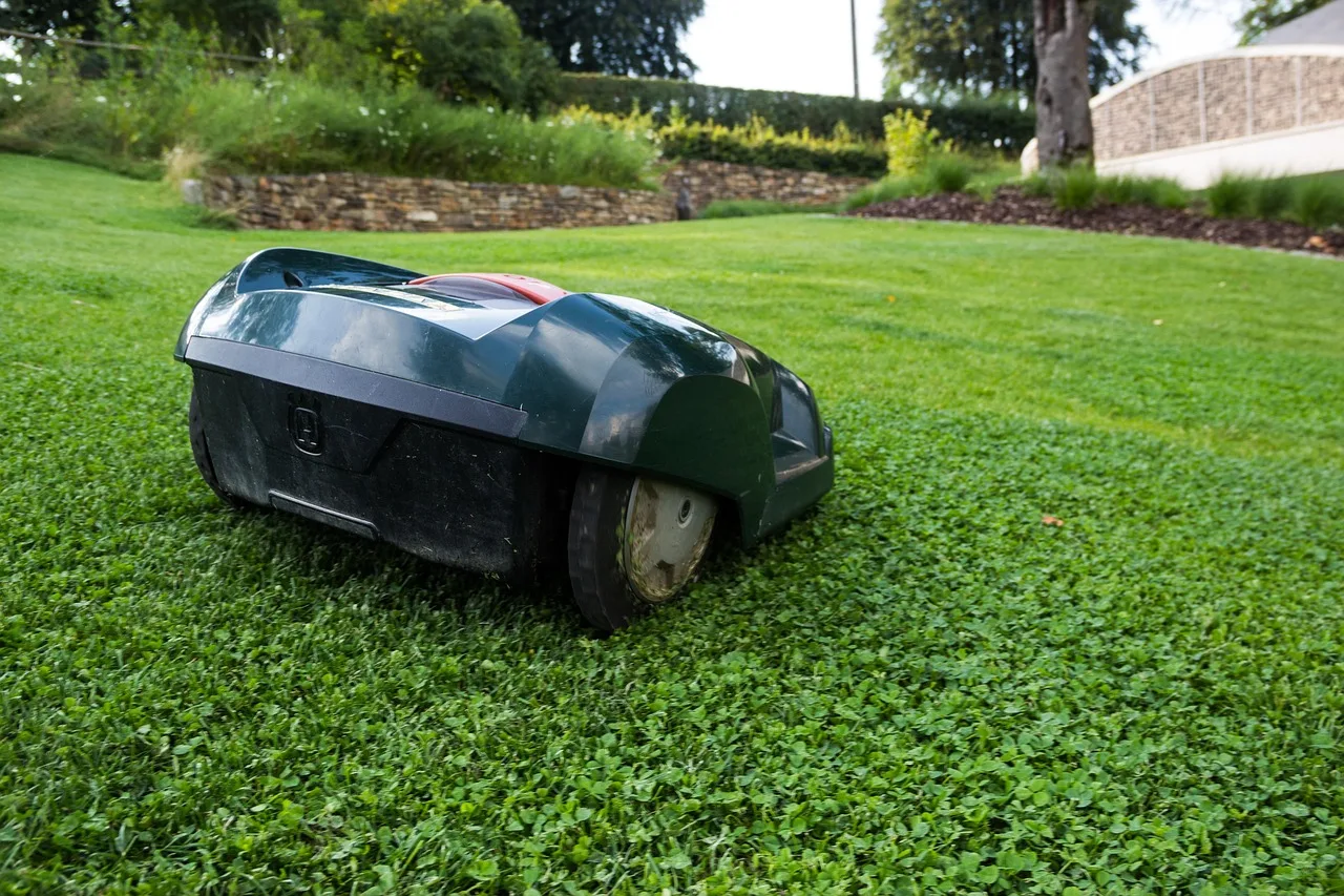 lawn mower, robot, grass, nature, robotic lawnmower, automatically, lawn, estate, landscape design, labor, mowing, electric, garden. Lawn Mowing Schedule by Grass Type: A State-by-State Guide