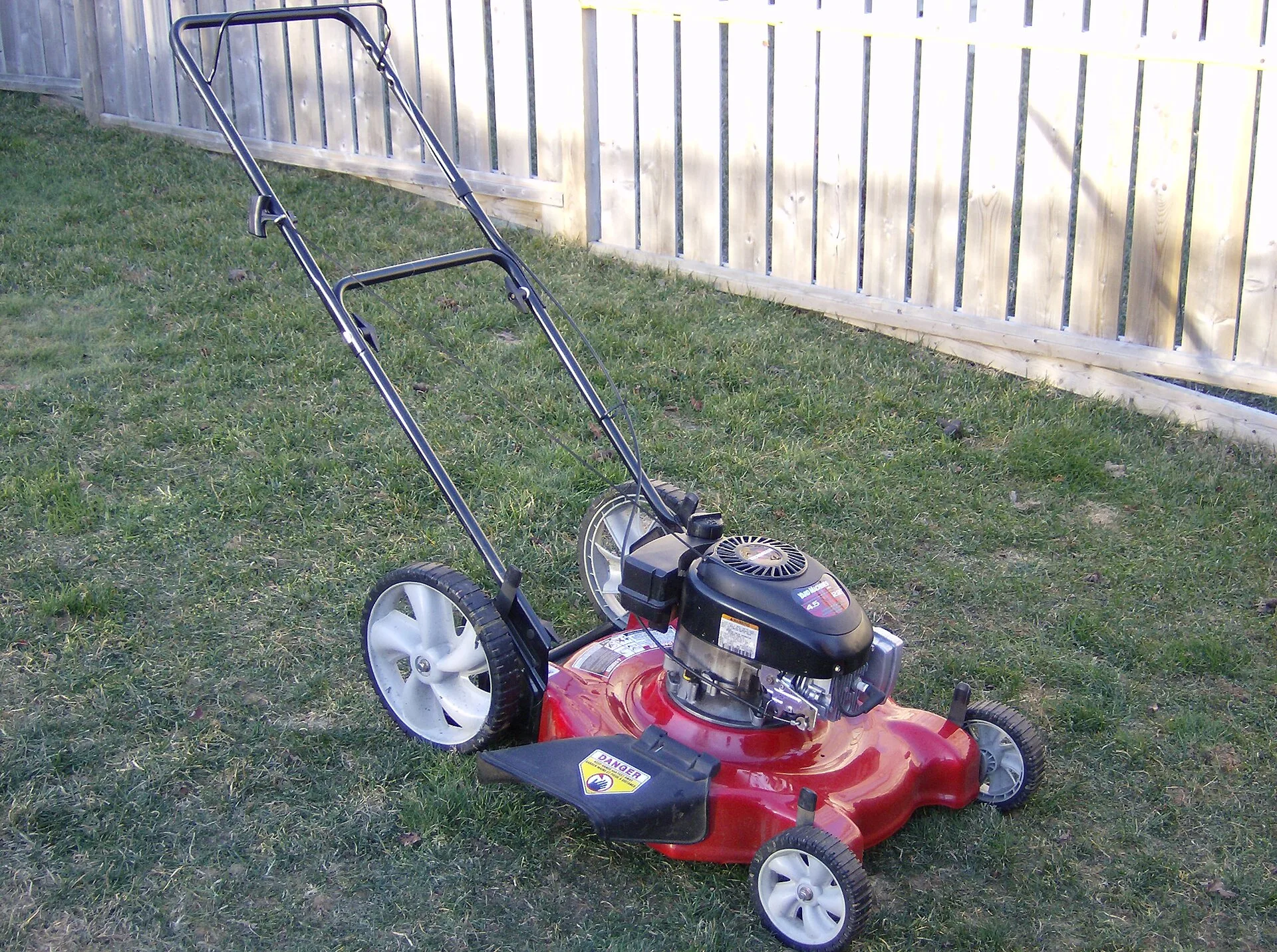 MTD Yard Machines Lawn Mower 4.5HP Tecumseh Engine / 22" Cutting Deck / Adjustable Wheel Height. Should a lawn care business buy new or used equipment